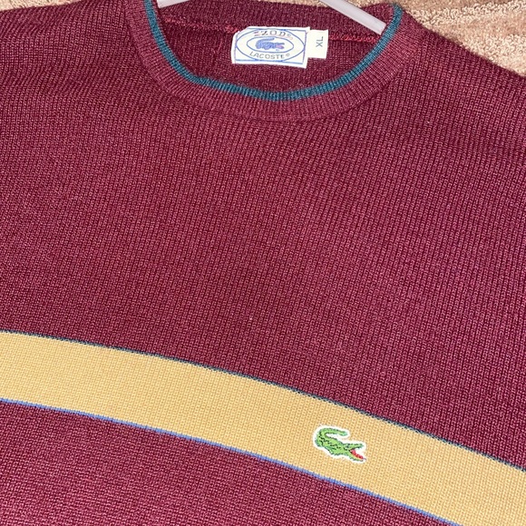 vintage Lacoste pullover sweater - Picture 2 of 4